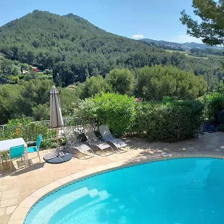 Les Hauts De La Madrague- 2p Avec Piscine A Disposition 公寓 滨海圣西尔